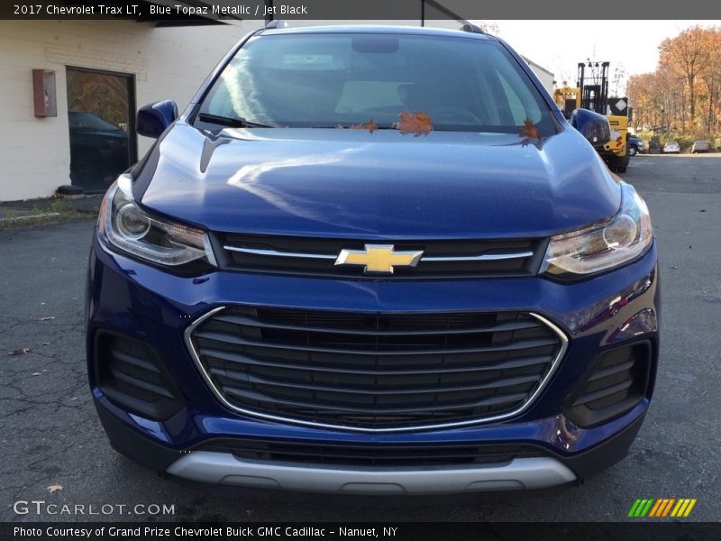 Blue Topaz Metallic / Jet Black 2017 Chevrolet Trax LT