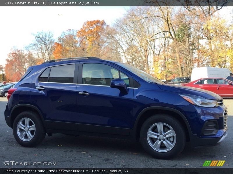 Blue Topaz Metallic / Jet Black 2017 Chevrolet Trax LT