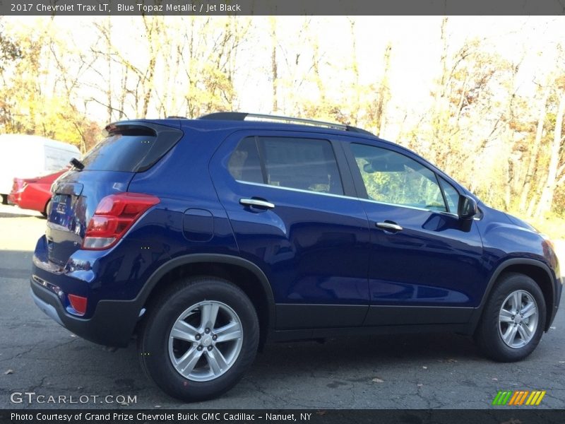 Blue Topaz Metallic / Jet Black 2017 Chevrolet Trax LT
