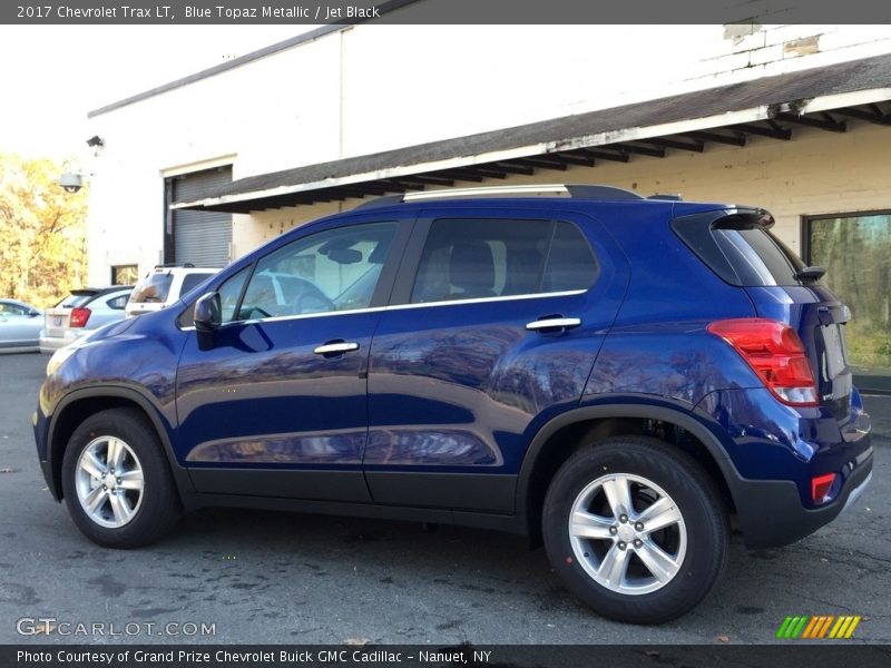 Blue Topaz Metallic / Jet Black 2017 Chevrolet Trax LT
