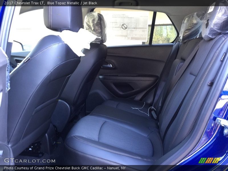 Rear Seat of 2017 Trax LT