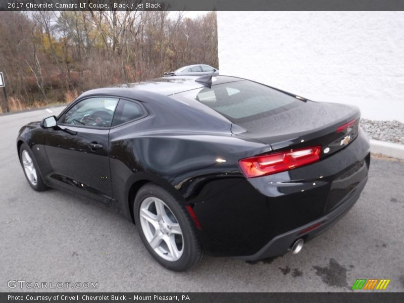 Black / Jet Black 2017 Chevrolet Camaro LT Coupe