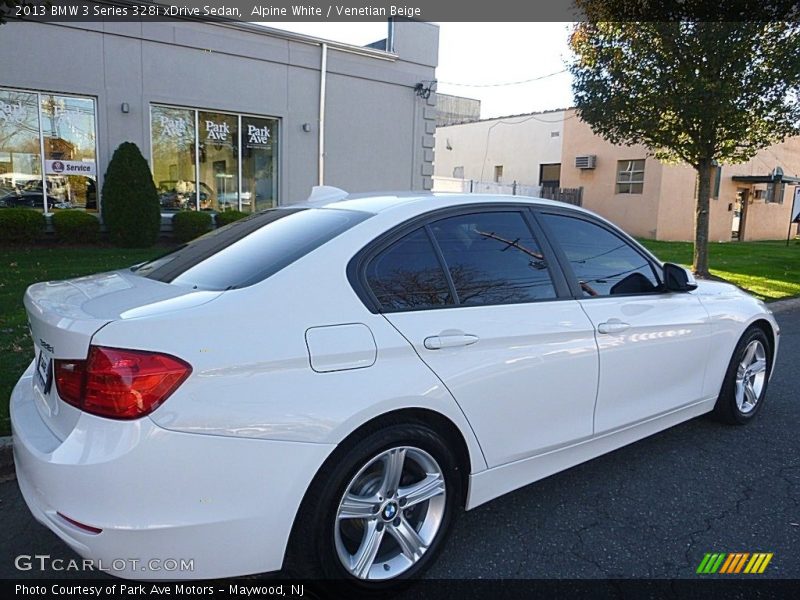 Alpine White / Venetian Beige 2013 BMW 3 Series 328i xDrive Sedan