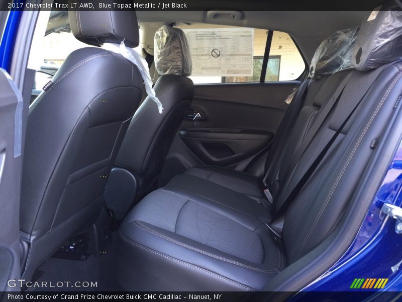 Rear Seat of 2017 Trax LT AWD