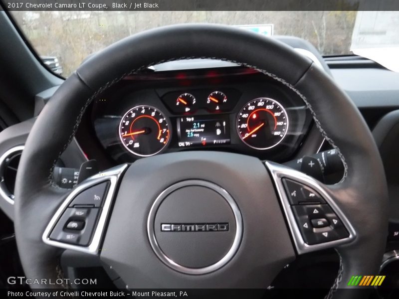 Black / Jet Black 2017 Chevrolet Camaro LT Coupe