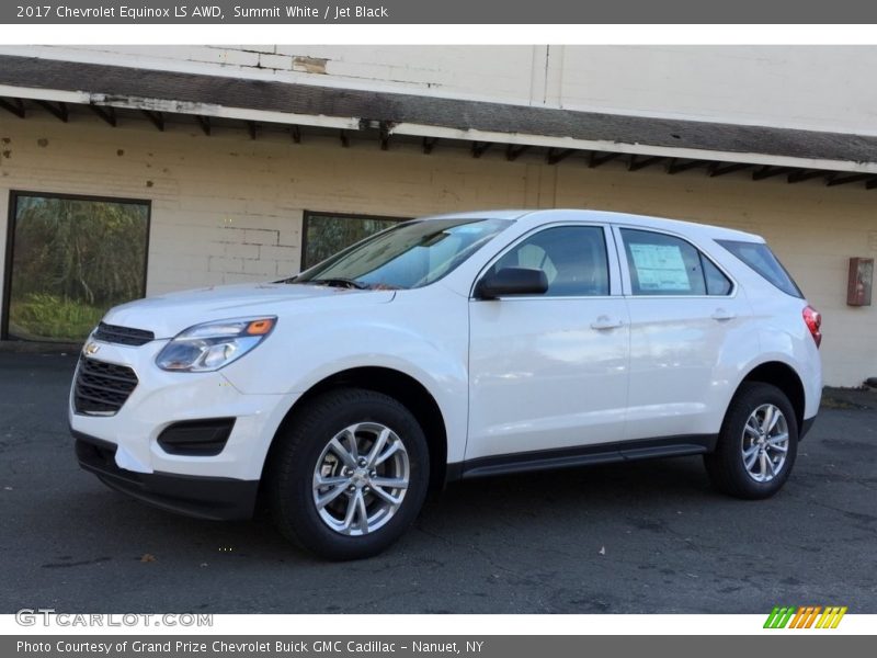 Summit White / Jet Black 2017 Chevrolet Equinox LS AWD