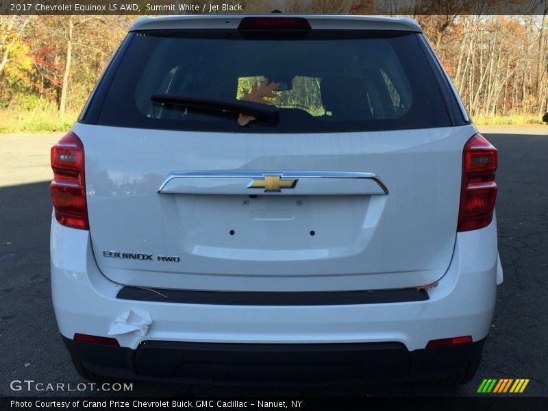 Summit White / Jet Black 2017 Chevrolet Equinox LS AWD