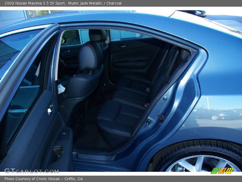 Mystic Jade Metallic / Charcoal 2009 Nissan Maxima 3.5 SV Sport