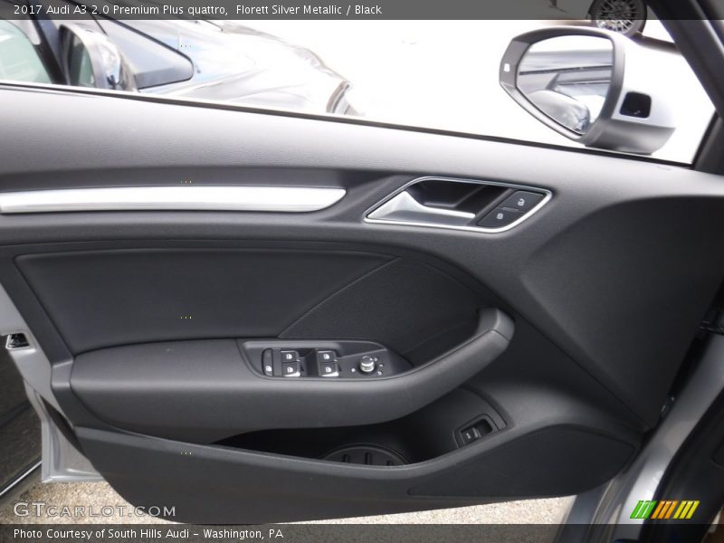 Florett Silver Metallic / Black 2017 Audi A3 2.0 Premium Plus quattro