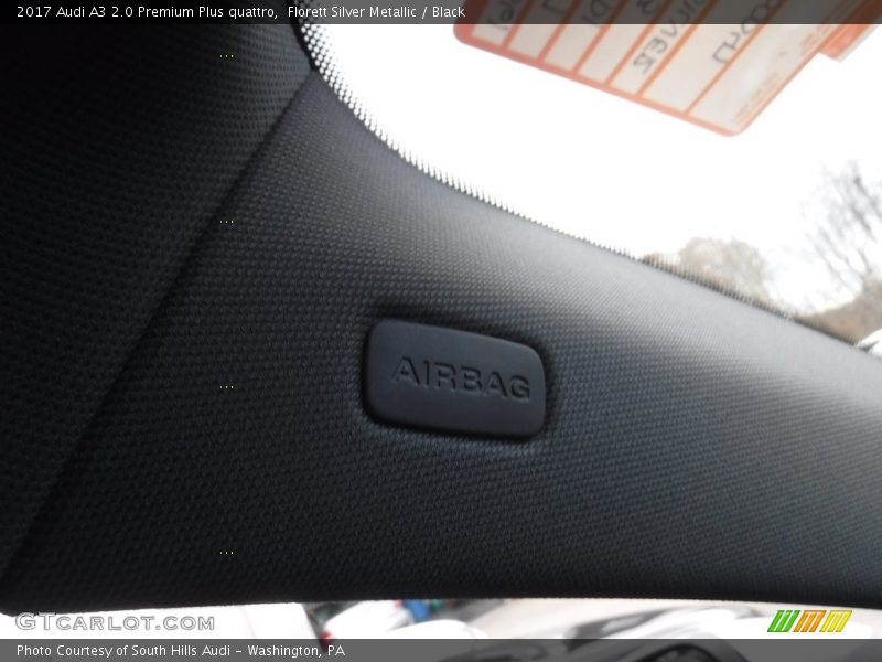 Florett Silver Metallic / Black 2017 Audi A3 2.0 Premium Plus quattro