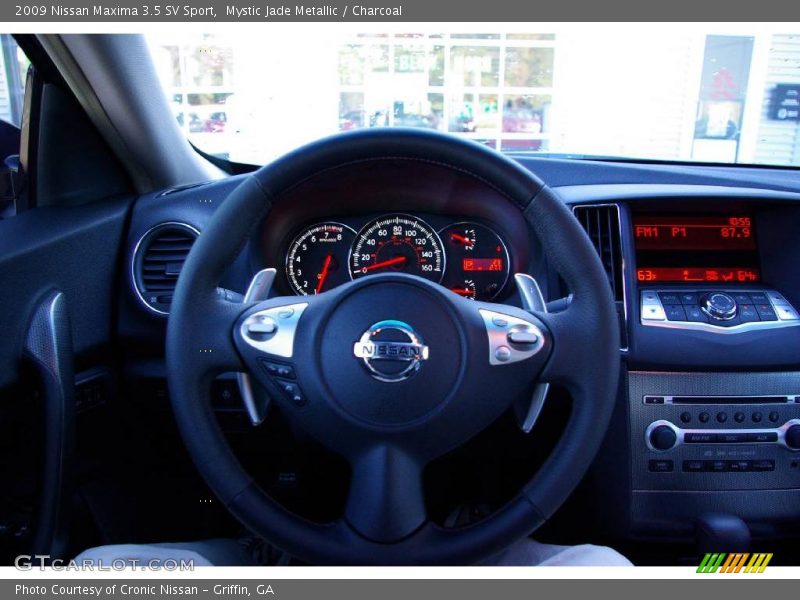Mystic Jade Metallic / Charcoal 2009 Nissan Maxima 3.5 SV Sport
