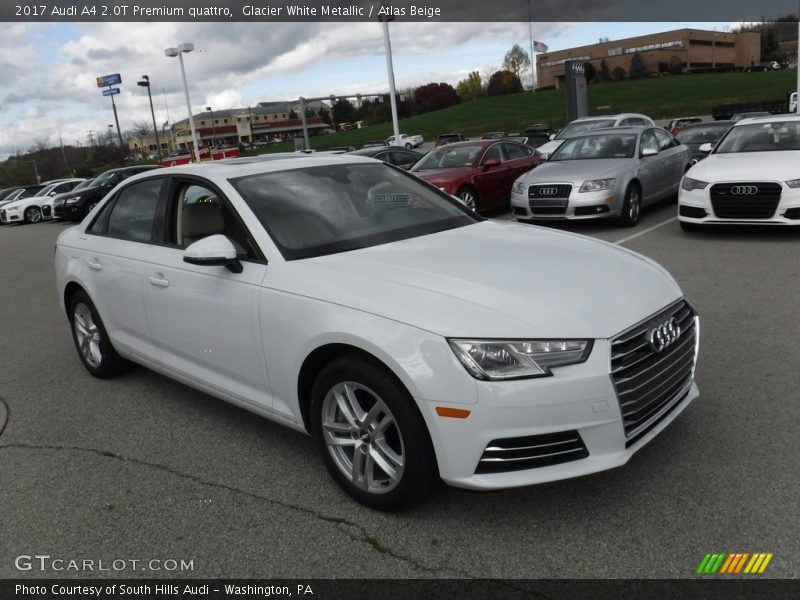 Front 3/4 View of 2017 A4 2.0T Premium quattro