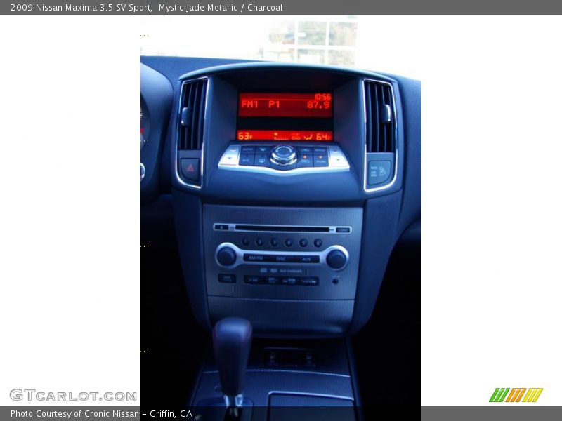 Mystic Jade Metallic / Charcoal 2009 Nissan Maxima 3.5 SV Sport