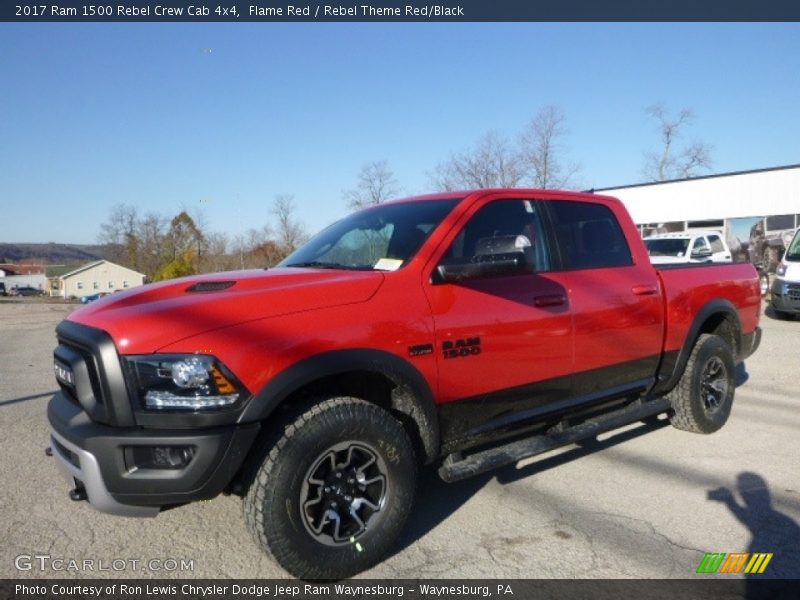 Front 3/4 View of 2017 1500 Rebel Crew Cab 4x4