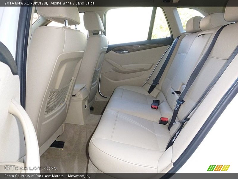 Alpine White / Sand Beige 2014 BMW X1 xDrive28i