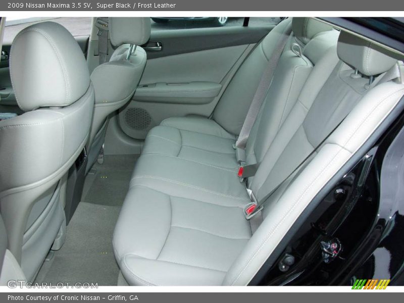 Super Black / Frost Leather 2009 Nissan Maxima 3.5 SV