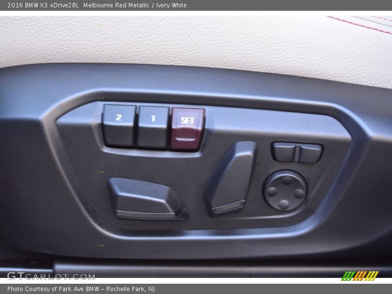 Melbourne Red Metallic / Ivory White 2016 BMW X3 xDrive28i