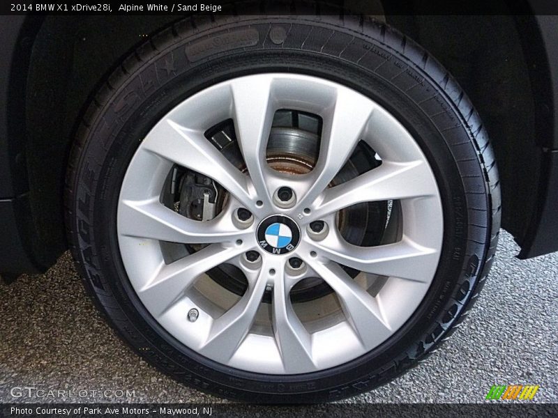 Alpine White / Sand Beige 2014 BMW X1 xDrive28i