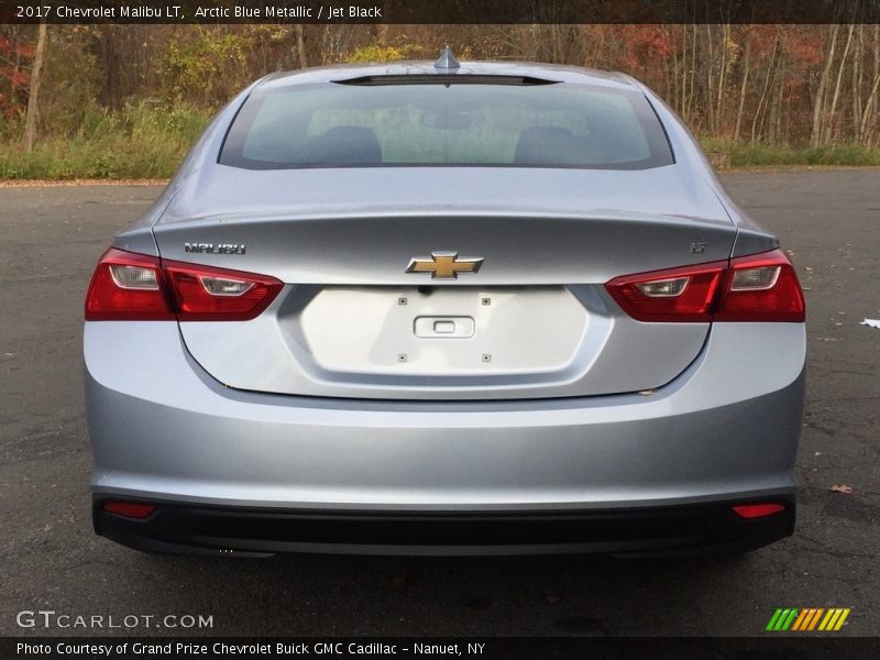 Arctic Blue Metallic / Jet Black 2017 Chevrolet Malibu LT