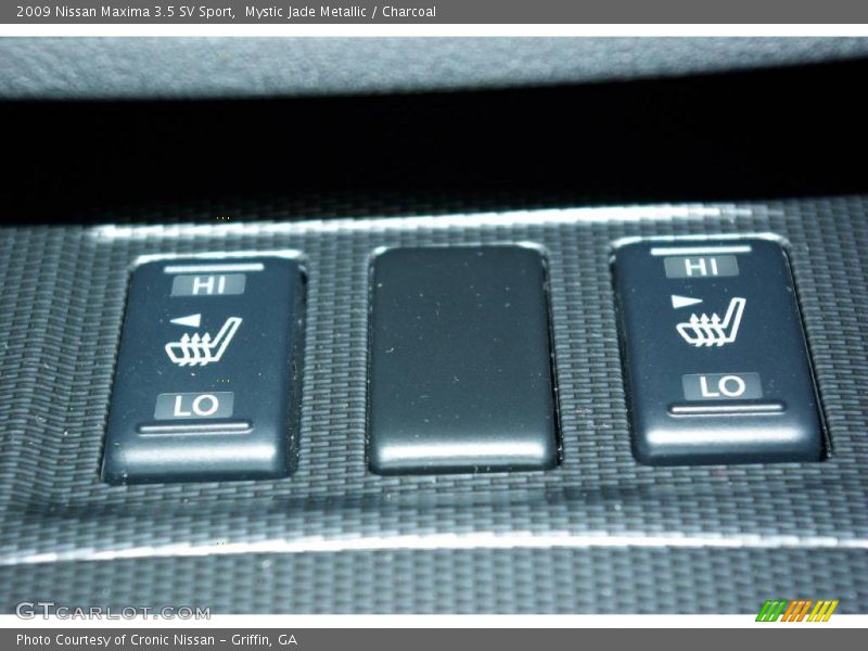 Mystic Jade Metallic / Charcoal 2009 Nissan Maxima 3.5 SV Sport
