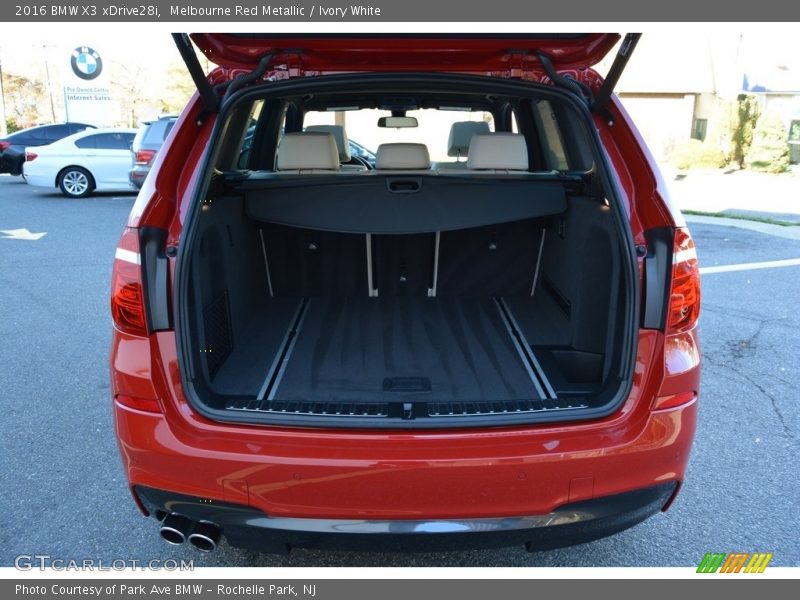 Melbourne Red Metallic / Ivory White 2016 BMW X3 xDrive28i