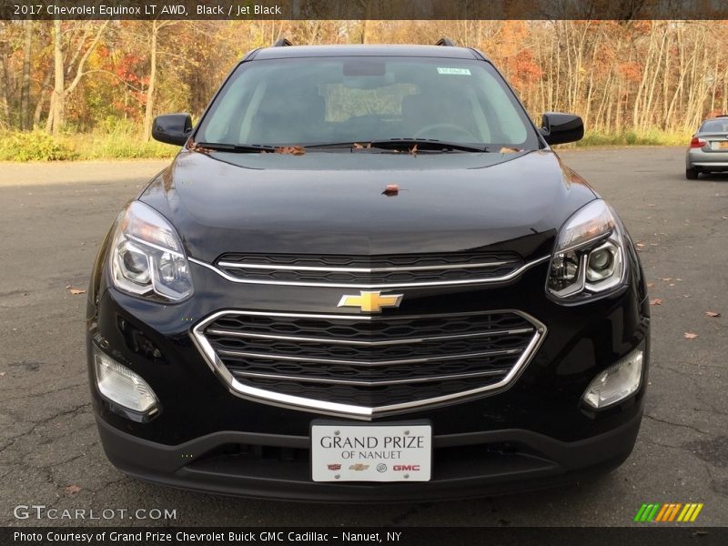 Black / Jet Black 2017 Chevrolet Equinox LT AWD