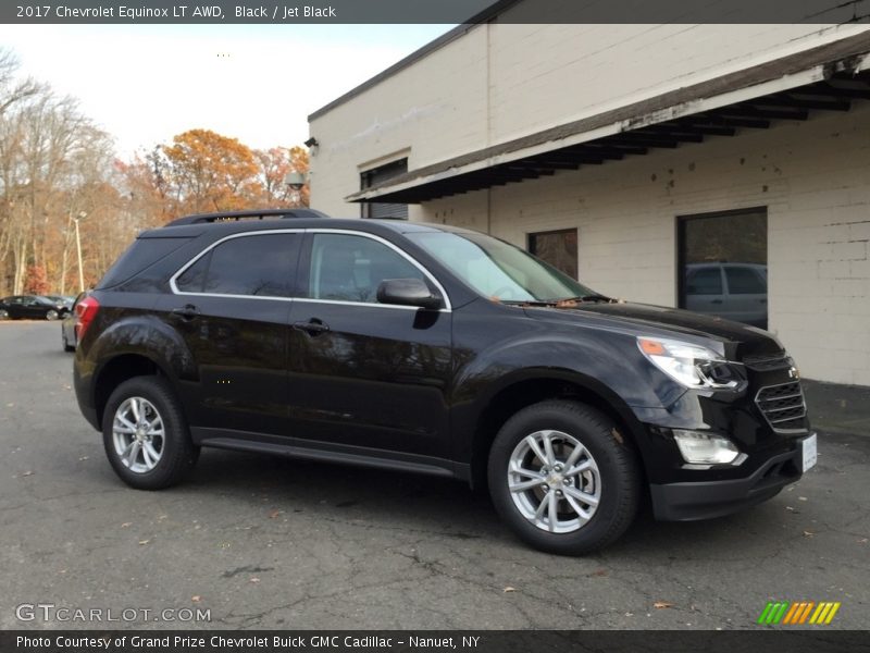 Black / Jet Black 2017 Chevrolet Equinox LT AWD