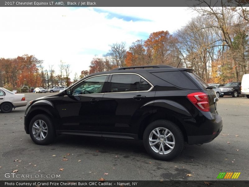 Black / Jet Black 2017 Chevrolet Equinox LT AWD