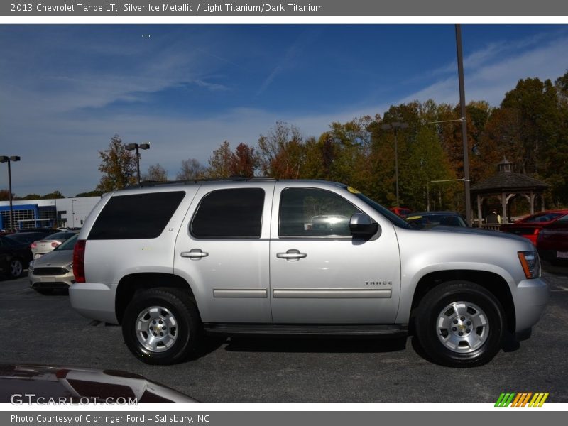 Silver Ice Metallic / Light Titanium/Dark Titanium 2013 Chevrolet Tahoe LT