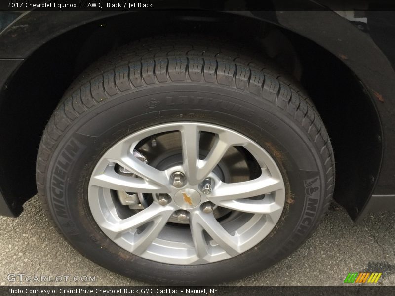 Black / Jet Black 2017 Chevrolet Equinox LT AWD