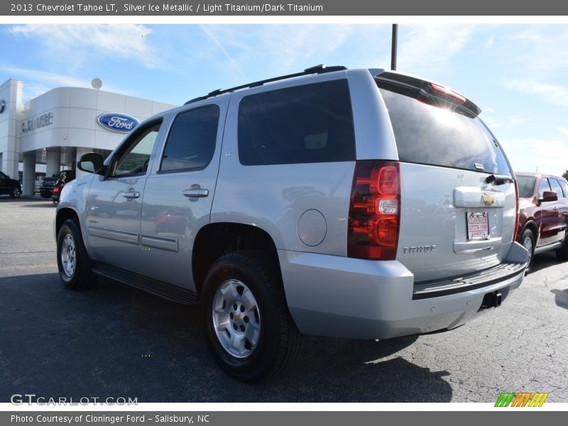 Silver Ice Metallic / Light Titanium/Dark Titanium 2013 Chevrolet Tahoe LT