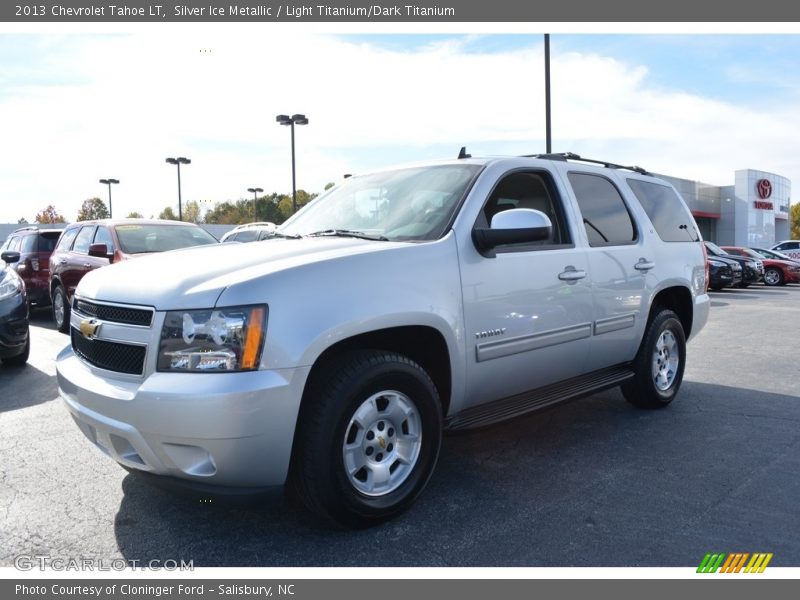 Silver Ice Metallic / Light Titanium/Dark Titanium 2013 Chevrolet Tahoe LT