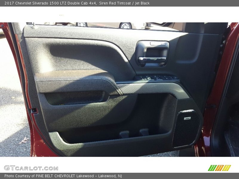Siren Red Tintcoat / Jet Black 2017 Chevrolet Silverado 1500 LTZ Double Cab 4x4