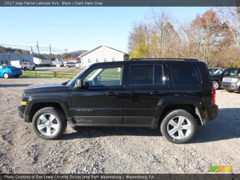 Black / Dark Slate Gray 2017 Jeep Patriot Latitude 4x4