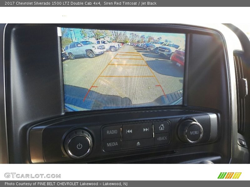 Siren Red Tintcoat / Jet Black 2017 Chevrolet Silverado 1500 LTZ Double Cab 4x4