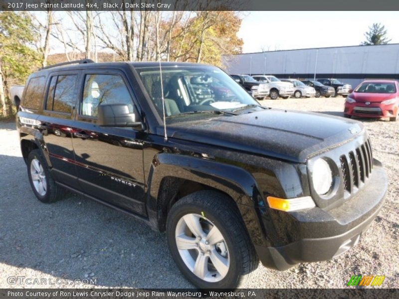 Black / Dark Slate Gray 2017 Jeep Patriot Latitude 4x4