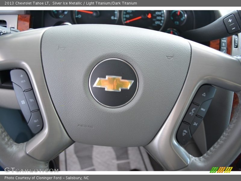 Silver Ice Metallic / Light Titanium/Dark Titanium 2013 Chevrolet Tahoe LT