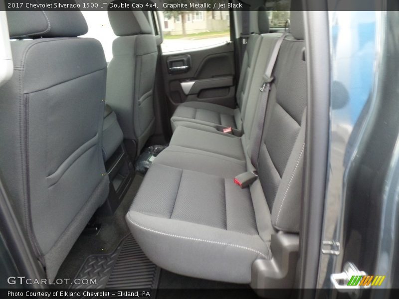 Rear Seat of 2017 Silverado 1500 LT Double Cab 4x4