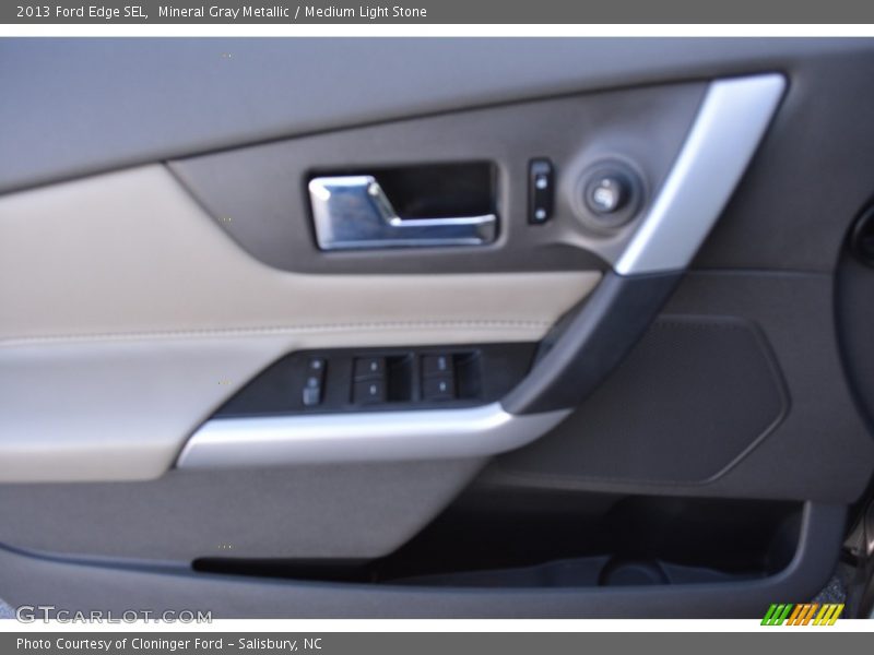 Mineral Gray Metallic / Medium Light Stone 2013 Ford Edge SEL
