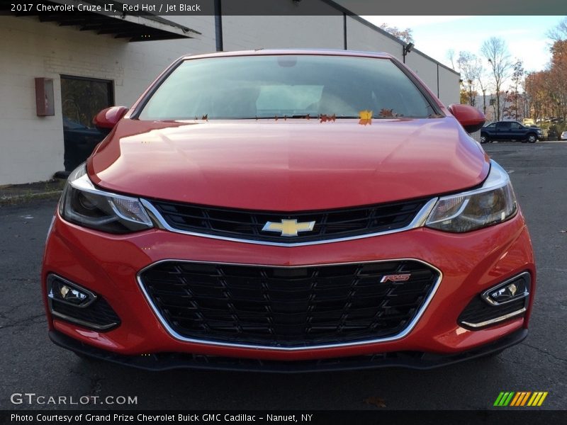 Red Hot / Jet Black 2017 Chevrolet Cruze LT