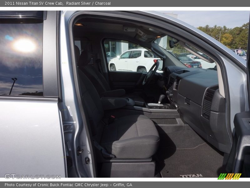 Radiant Silver / Charcoal 2011 Nissan Titan SV Crew Cab