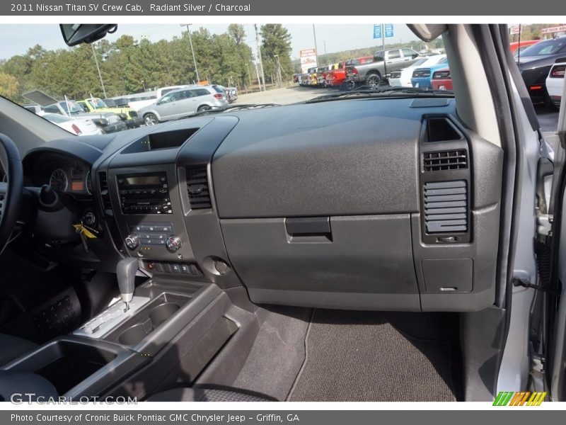 Radiant Silver / Charcoal 2011 Nissan Titan SV Crew Cab