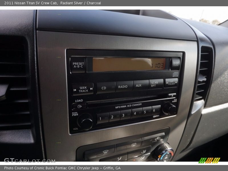 Radiant Silver / Charcoal 2011 Nissan Titan SV Crew Cab