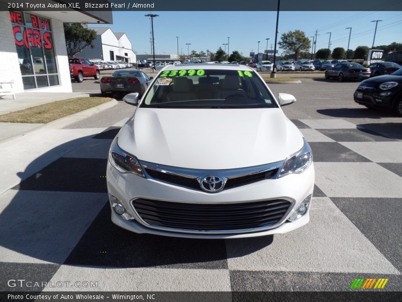 Blizzard Pearl / Almond 2014 Toyota Avalon XLE