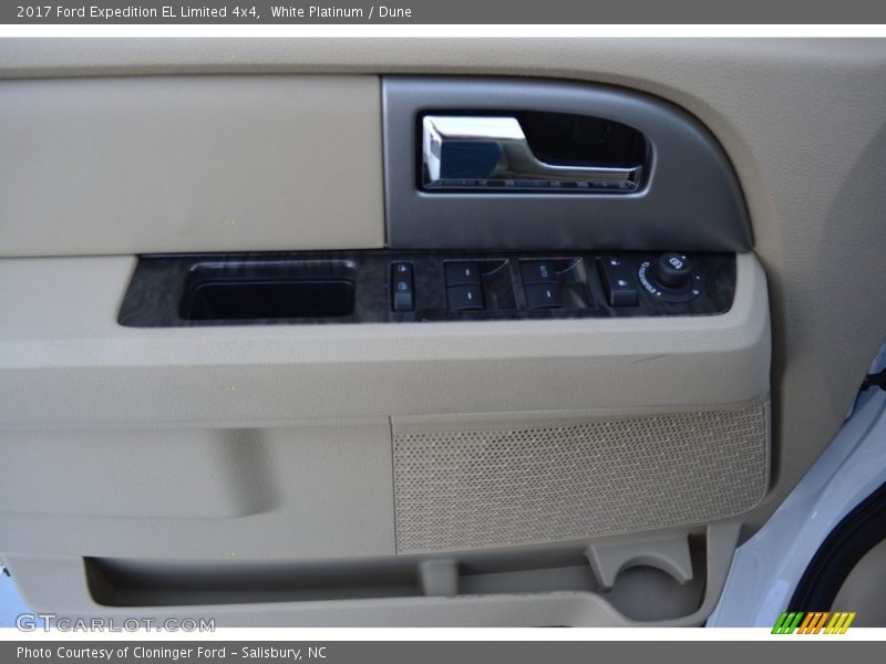White Platinum / Dune 2017 Ford Expedition EL Limited 4x4