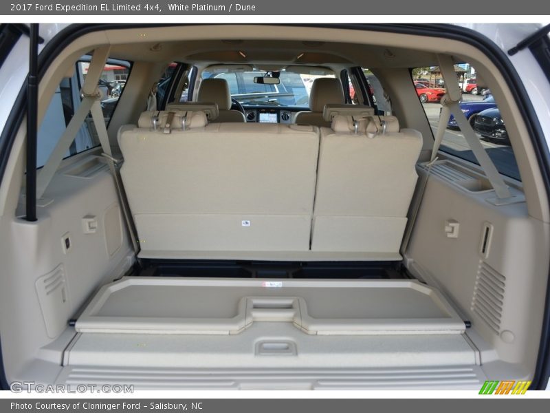 White Platinum / Dune 2017 Ford Expedition EL Limited 4x4