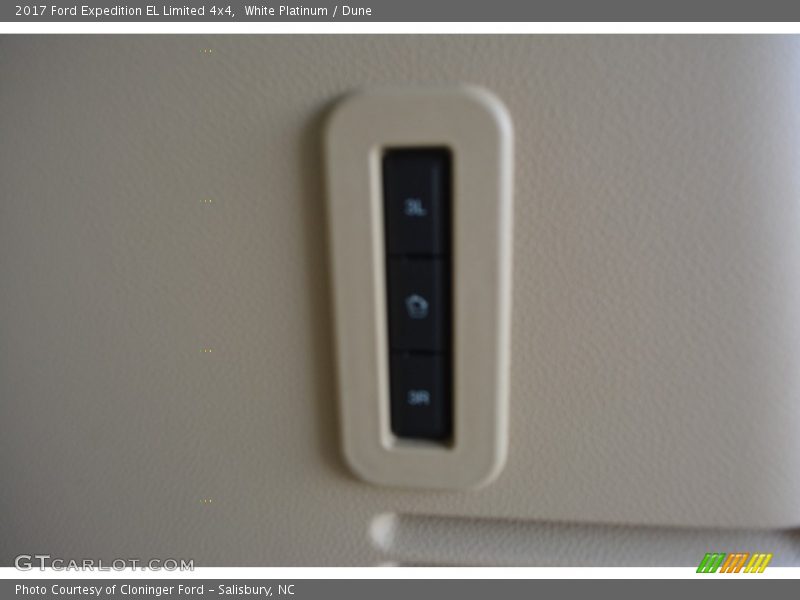 White Platinum / Dune 2017 Ford Expedition EL Limited 4x4
