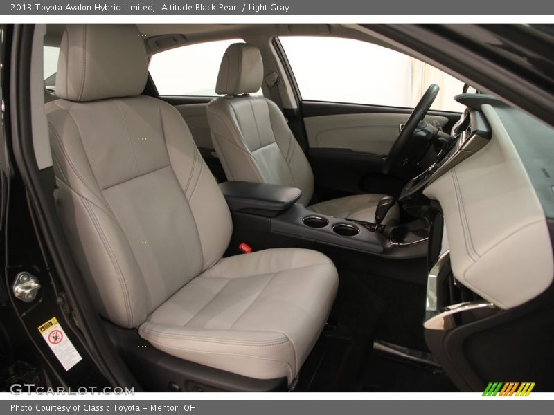 Attitude Black Pearl / Light Gray 2013 Toyota Avalon Hybrid Limited