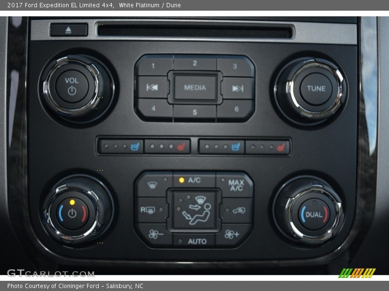 White Platinum / Dune 2017 Ford Expedition EL Limited 4x4