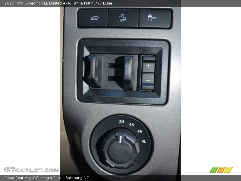 White Platinum / Dune 2017 Ford Expedition EL Limited 4x4